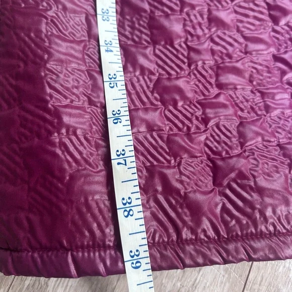 60s Neiman Marcus Vintage Quilted Purple Coat - Picture 7 of 11